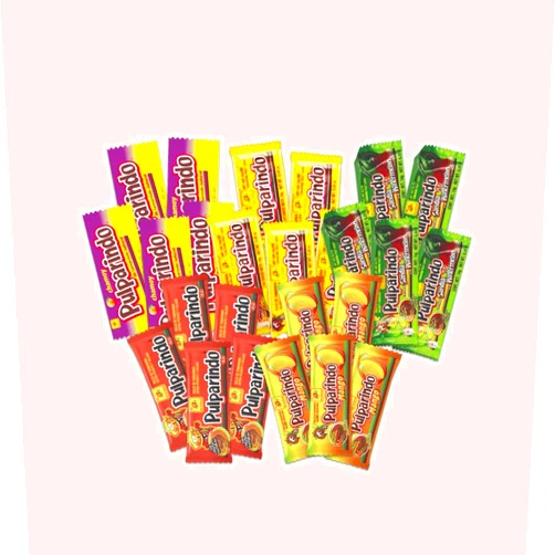 Pulparindo Mexican Candy Assortment Bag (25 Count) with Pulparindo Chamoy (Original, Xhot, Watermelon, Mango and Chamoy)