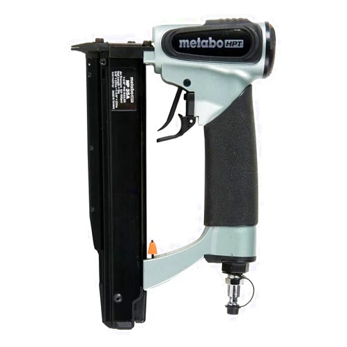 Metabo HPT Pin Nailer Kit Pro Preferred Brand of Pneumatic Nailers 23 Gauge Accept 5/8-Inch to 1-3/8-Inch Pin Nails Ideal for Cabinets Paneling Craft Work & Picture Frame Assembly NP35A
