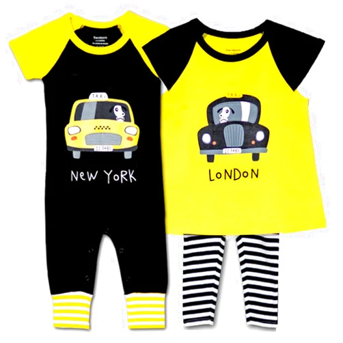 Twoborn baby-girls unisex-baby baby-boys Twin Clothing Set