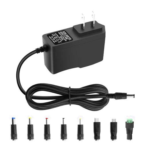 Arkare 5V 2A 10W DC Power Supply Adapter AC/DC Wall Plug Charger AC 100V-240V to DC 5 Volt 2Amp 1A 1.5A Replacement Power Cord USB Type C for Security Camera Baby Monitor Scanner TV Box Raspberry
