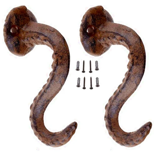 Perfectomundo Octopus Decor Wall Hooks 2PK for Octopus Bathroom Decor Lovers, Fans of Ocean Wall Decor, Nautical Bathroom Accessories, Octopus Wall Decor Bathroom Nautical Wall Hooks, Steampunk Decor