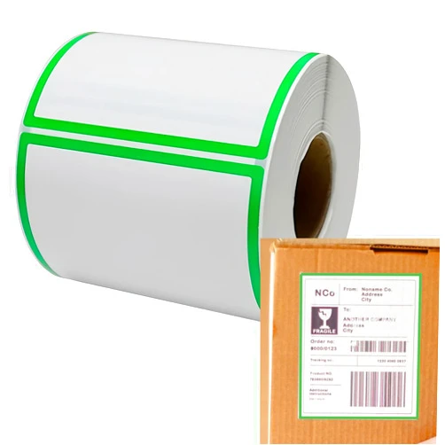 PreFeel Direct Thermal Labels, 4 x 6 Shipping Labels,350 Labels per Roll Colored Labels, Mailing Postage Label, Packing Labels Stickers, Thermal Printer Paper Compatible, Permanent Sticky.