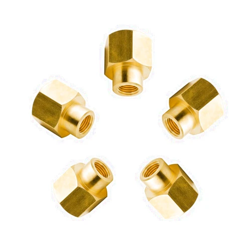 Vis Brass Reducing Coupling 1/4