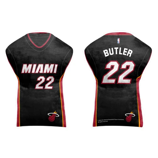 Northwest NBA Travel Jimmy Butler Jersey Cloud Pillow Bedding Accessories (Miami Heat - Black)
