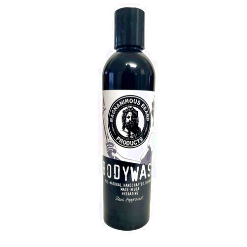 Magnanimous Beard & Body Products, LLC Magnanimous Body Wash - All-natural, vegan, with organic certified ingredients (Unscented)