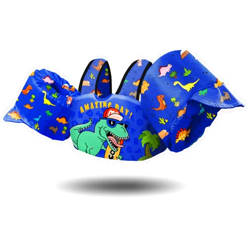 Chriffer Kids Swim Vest Life Jacket for 22-66 Pounds Boys and Girls, Toddler Floaties with Shoulder Harness Arm Wings for 2,3,4,5,6,7 Years Old Baby