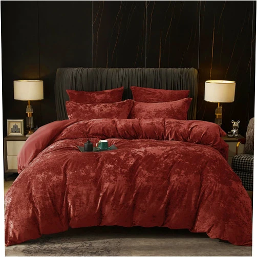 PHF Truly Velvet Duvet Cover Set Queen Size, 3pcs Ultra Soft Breathable Comforter Cover Set, Luxury Cozy Flannel Duvet Cover with Pillow Shams Bedding Collection, 90