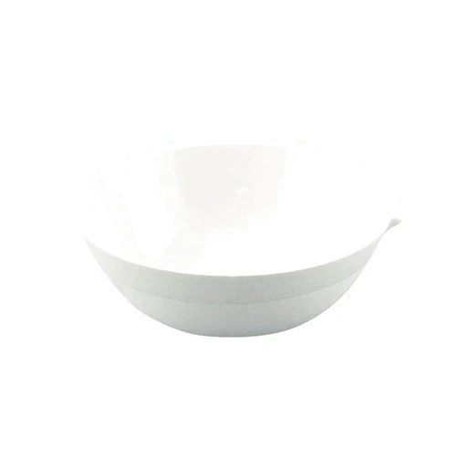 ADAMAS-BETA Porcelain Ceramic Evaporating Dish with Spout, 100ml Capacity, OD 90mm, Pack of 10