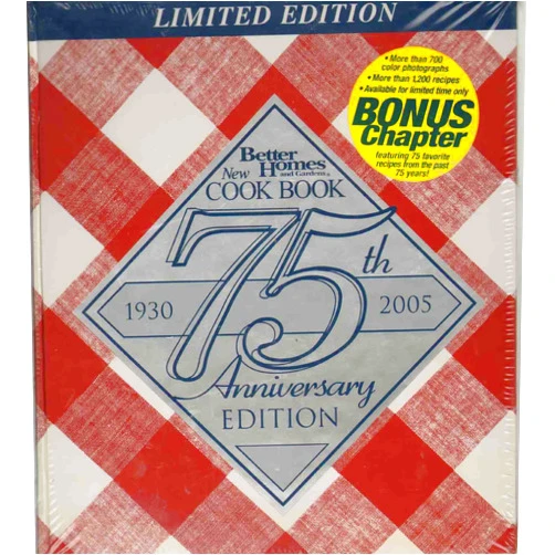 Better Homes and Gardens Books,Tricia Laning Better Homes and Gardens New Cook Book, 75th Anniversary Edition