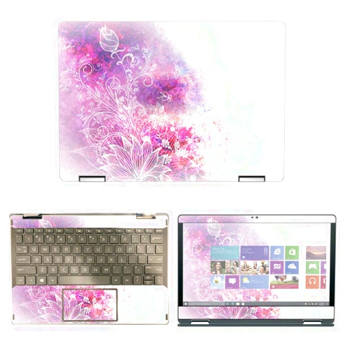 Decalrus - Protective Decal Floral Skin Sticker for HP Pavilion X360 11M-AP0013DX (11.6