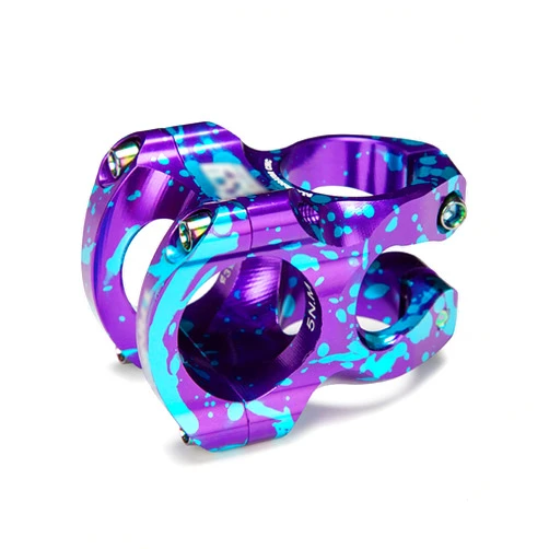LOVEDELU 31.8 Stem 28.6mm Mountain Bike Stem Bicycle Handlebar Stem for Road Bike, MTB, BMX, Cycling,Purple