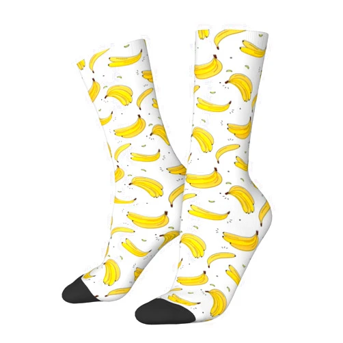 BIOOSTUB Bacon And Eggs For Breakfast Socks For Women Men Soft Novelty Crew Socks Athletic Socks Funny Crazy Dress Socks