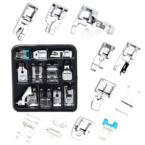 Windman Presser Feet Set 11Pcs Snap On Sewing Machine Foot for Brother Singer Janome Babylock Kenmore Low Shank Sewing Machine Use
