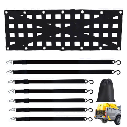 VTRVT Heavy Duty Tailgate Net for Truck Bed, 54