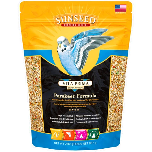 Sunseed Vita Prima Parakeet Food, 2 lb