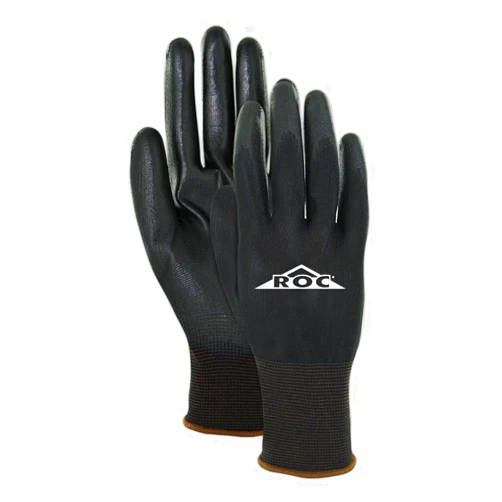 MAGID ROC Lightweight Polyurethane Palm Coated Work Gloves, 12 Pairs, BP169