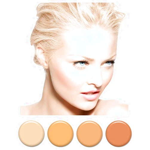 Art of Air 4pc FAIR Complexion Professional Airbrush Cosmetic Makeup Set 1/2 oz bottles
