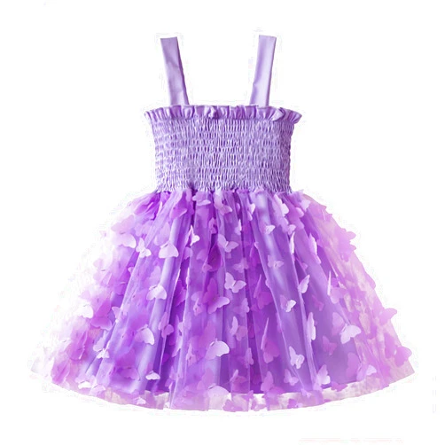 HNXDYY Baby Girl Tulle Dress Casual Summer Ruffles Princess Dresses