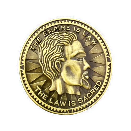 ArtkticaSupply Elder Scrolls Inspired Oblivion/ Skyrim - imperial Septim TES collectible coin