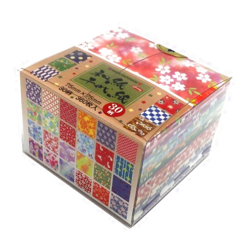 Aitoh Origami Paper x 3-inch 360 Sheets-Assorted Colors