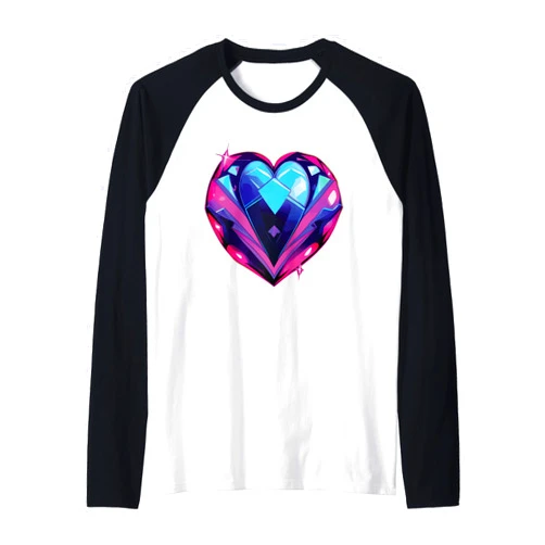 Köln Karneval Outfits für echte Kölner Rainbow Heart Comic Art Graphic for Men Women Children Raglan Baseball Tee