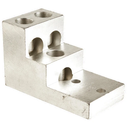 NSI 600T-3 Dual Rated Mechanical Stacked Lug, 600 MCM-2 Wire Range, 13/32