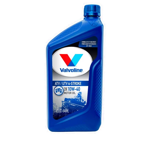 Valvoline 4-Stroke ATV/UTV SAE 10W-40 Motor Oil 1 QT