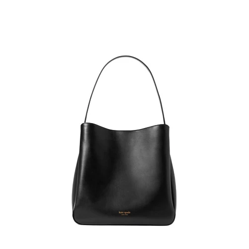 kate spade new york womens Grace Fine Grain Leather Large Hobo