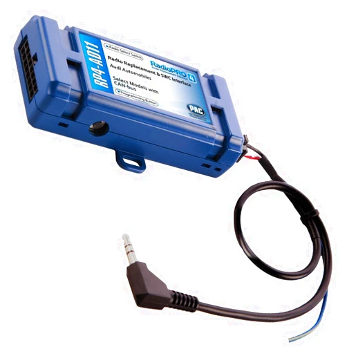 PAC RP4-AD11 Radiopro4 Stereo Replacement Interface with Steering Wheel Controls for Select Audi Vehicles with Canbus