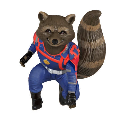 Hallmark Keepsake Christmas Ornament 2023, Marvel Studios Guardians of The Galaxy Vol. 3 Rocket, Super Hero Gifts