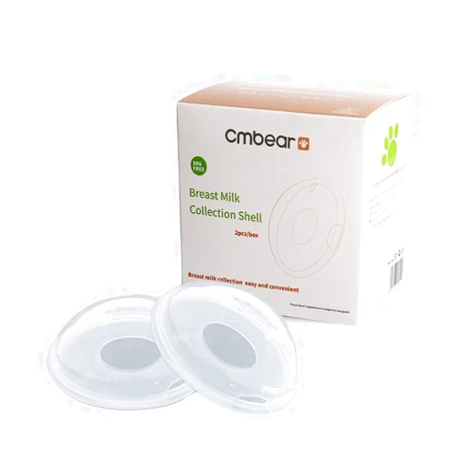 Debaishi Breast Shells, Milk Saver, Nursing Cups, Nursing Moms to Ease Nipple Pain, BPA-Free and Reusable, Collect Breast Milk Leak (2 Pack)