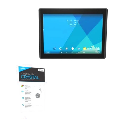 BoxWave Screen Protector Compatible With Glory Star JARVIS Touchscreen All in One (10.1 in) - ClearTouch Crystal (2-Pack), HD Film Skin - Shields From Scratches