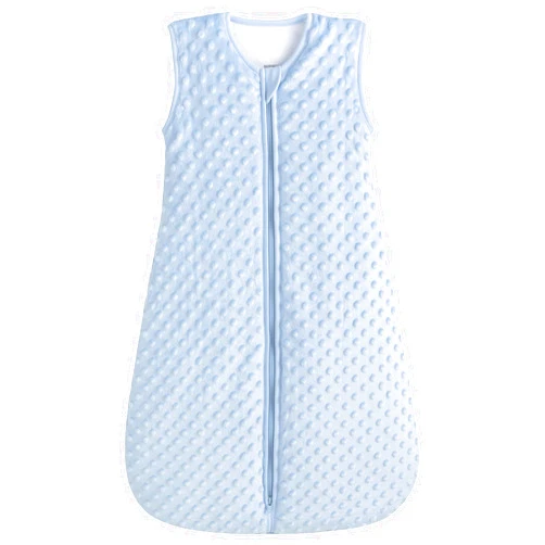 Baby in a Bag Warm Quilted Winter Model Baby Sleeping Bag and Sack, Plush Minky Dot, 2.5 Togs for Infants and Toddlers (Medium (10-24 mos))