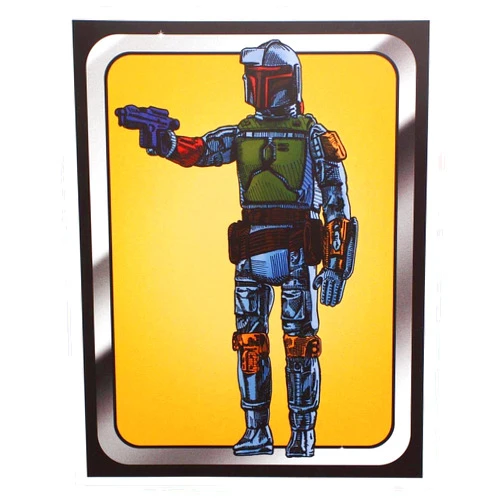 STAR WARS Boba Fett Figure 8x10 Art Print by Russ Moore (Nerd Block Exclusive)