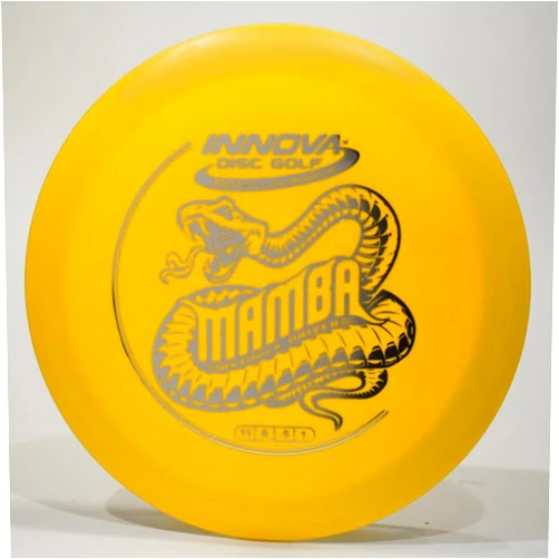 Innova Disc Golf Innova Mamba (DX) Driver Golf Disc, Pick Color/Weight [Stamp & Exact Color May Vary] Yellow 159 Grams or Less