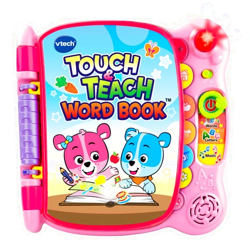 VTech Touch and Teach Word Book, Pink