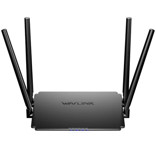 WAVLINK AC1200 Dual Band WiFi Router for Home - High-Speed Wireless Internet Router with 2.4GHz/5GHz, 100Mbps Ethernet Ports, 4 Long-Range Antennas, Easy Setup Router/AP/Repeater Mode