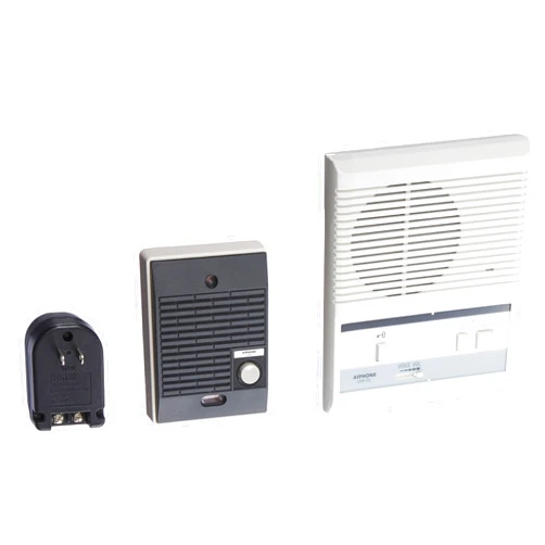 Aiphone LEM-1DLS Single-Door Access Sentry System Starter Kit with One Master Intercom