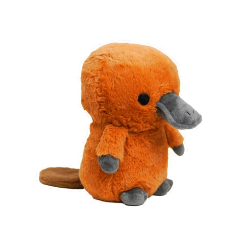 Avocatt Brown Platypus Plushie Toy - 10 Inches Stuffed Animal Plush - Plushy and Squishy Platypus with Soft Fabric and Stuffing - Cute Toy Gift for Boys and Girls
