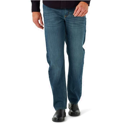 Wrangler Men's Free to stretch Relaxed Fit Jean