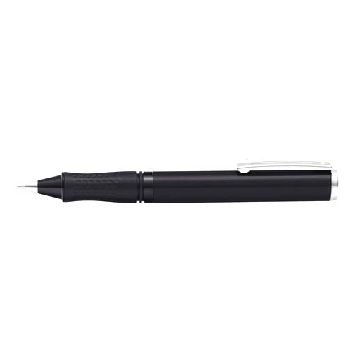 Sheaffer Pop Glossy Black Ballpoint Pen with Chrome Trim
