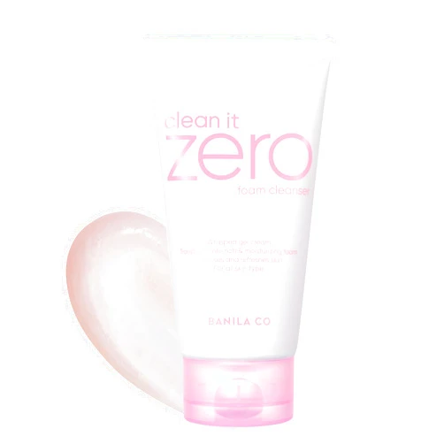 BANILA CO NEW Clean It Zero Foam Cleanser 150ml, all skin types, creamy foam cleanser with natural herbs