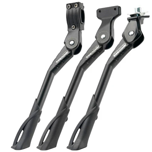 JSHOU BIKE JSHOUBIKE Adjustable Rear Kickstand Aluminium Alloy Side Kick stand Fits For 24/26/27.5/29Inch Mountain bike, 700C Road bicycle, MTB,E-Bikes，Snow/Folding Bike, Electric bike, ebike