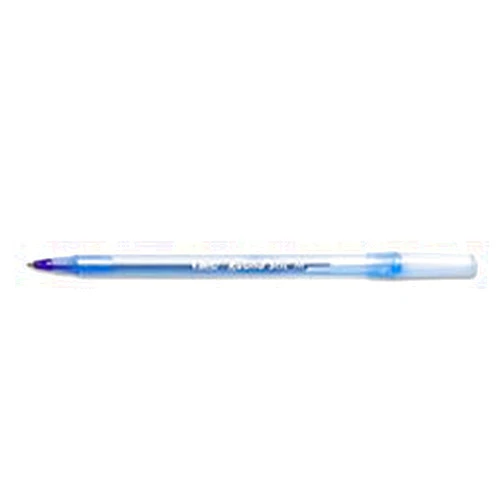 bic Round Stic Xtra Life Ballpoint Pen, Blue Ink, 1mm, Medium, Dozen