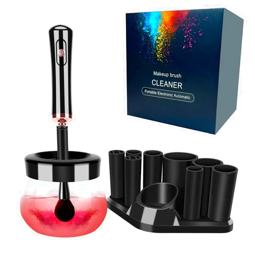 Neeyer Makeup Brush Cleaner Dryer, Neeyer Super-Fast Electric Brush Cleaner Machine Automatic Brush Cleaner Spinner Makeup Brush Tools