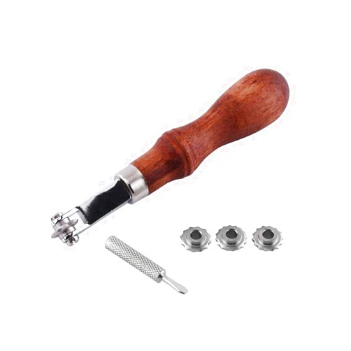 Walfront Leathercraft Spacer DIY Spacer Embossing System Set Embossing System Set Leather Sewing Design Tool for Arts and Leather Work