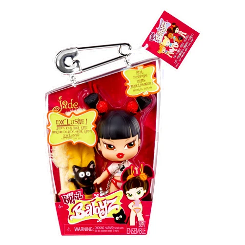 Bratz Babyz Jade Collectible Fashion Doll with Real Fashions and Pet