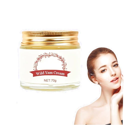 GMSA Crema de ñame silvestre - Annas Crema de ñame silvestre orgánica para el equilibrio hormonal,Crema de raíz de ñame silvestre orgánica para mujeres que promueve la perimenopausia (PC 1)