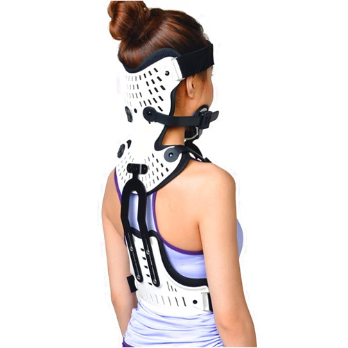 ANGGREK Orthosis Cervical Thoracic Halo Brace, ANGGREK Adjuatable Cervical Thoracic Orthosis Head Neck Chest Fixed Brace Cervical Thoracic Traction Device