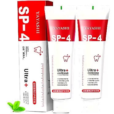 KXC Yayashi sp-4 Toothpaste, Brightening & Stain Removing Toothpaste, Teeth Whitener Toothpaste, Natural Tooth Whitener. (2Pcs)